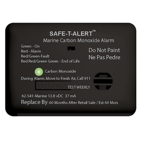 Safe-T-Alert 62 Series Carbon Monoxide Alarm - 12V - 62-541-Marine - S 62-541-MARINE-BL